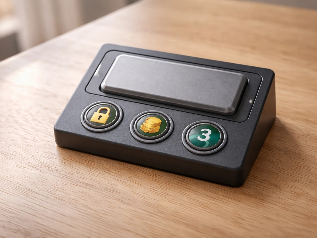 Greyed-out upgrade button beside three small requirement tokens indicating locked upgrade prerequisites.